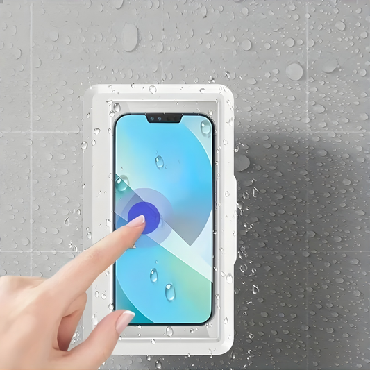 Soporte de Ducha para Celular Impermeable  – Control Táctil Incluso con Agua